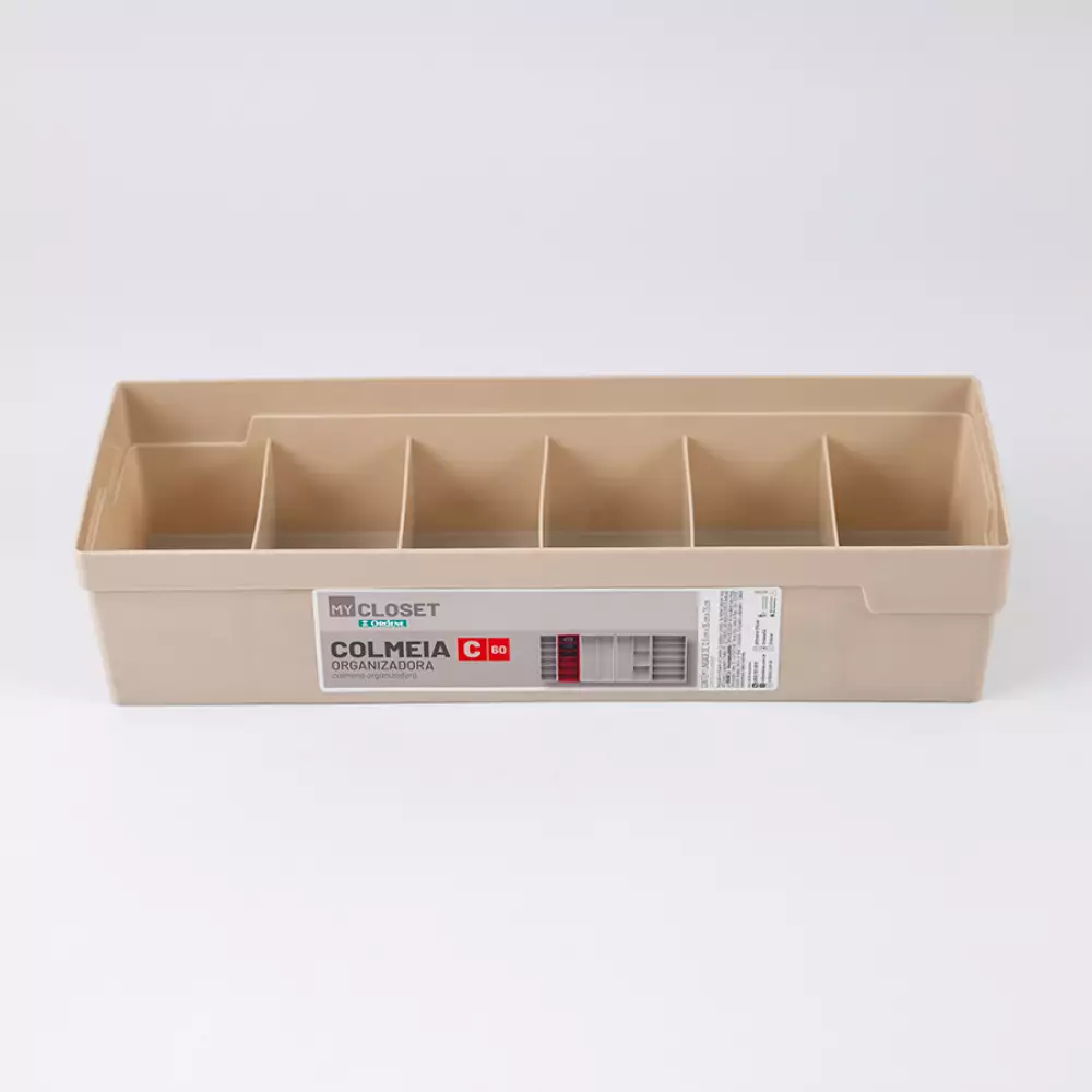 Canasta Ordene My Closet 12X35X35Cm Plastico 1