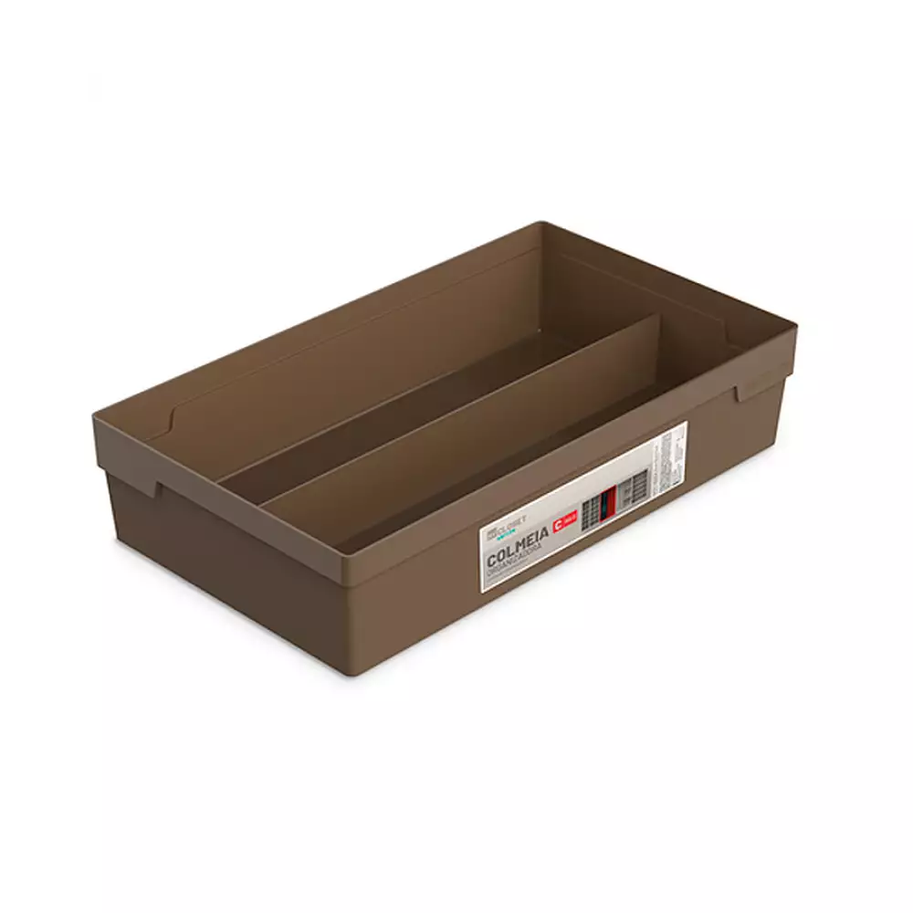 Canasta Ordene My Closet 23X20X36Cm Cafe Plastico Or67530