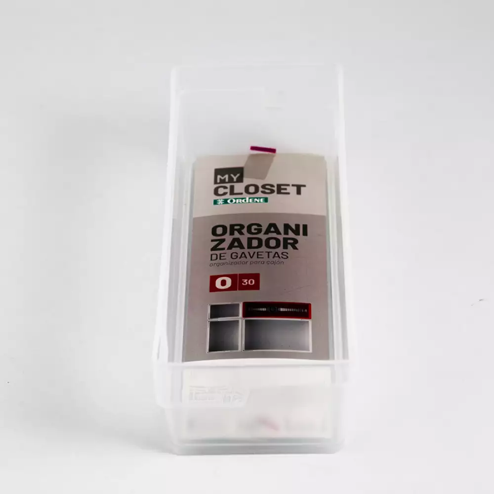 Canasta Ordene My Closet 6X24X8Cm Plastico