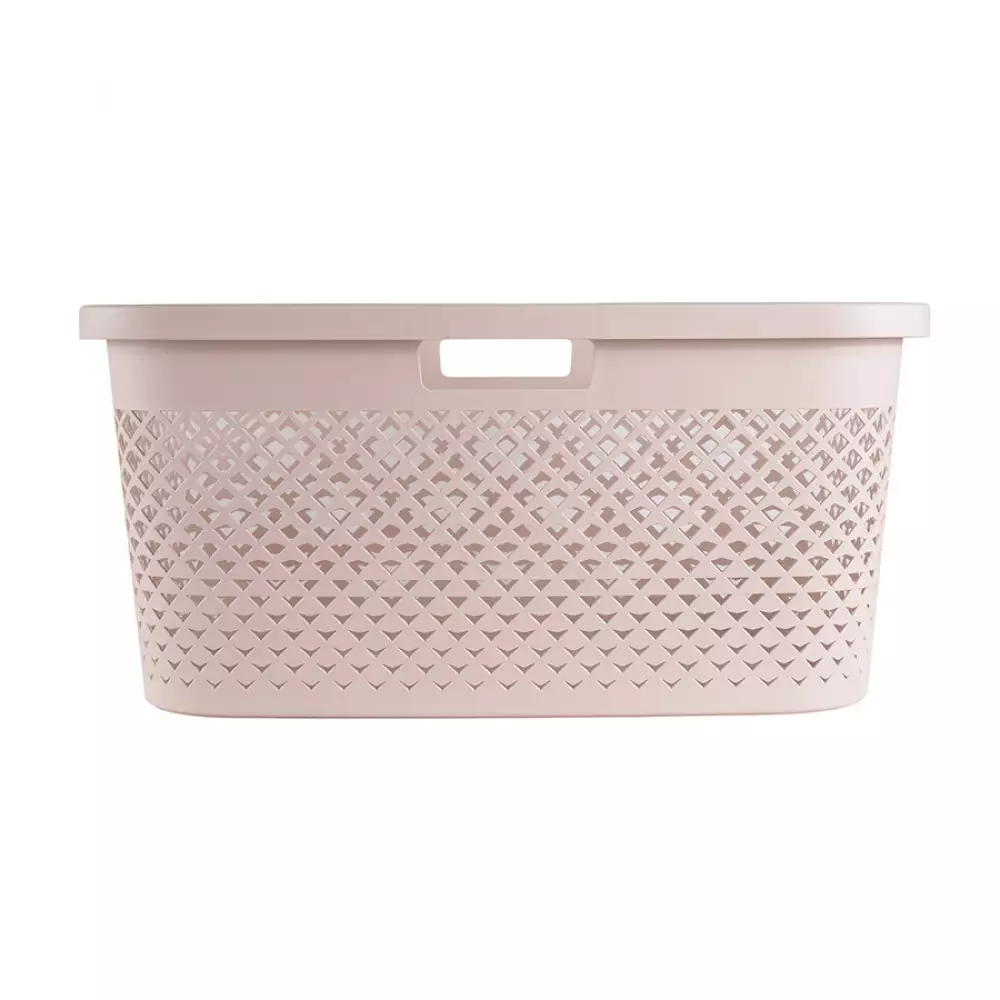 Canasta Ropa Curver Pure Basket 47L Pink 251586