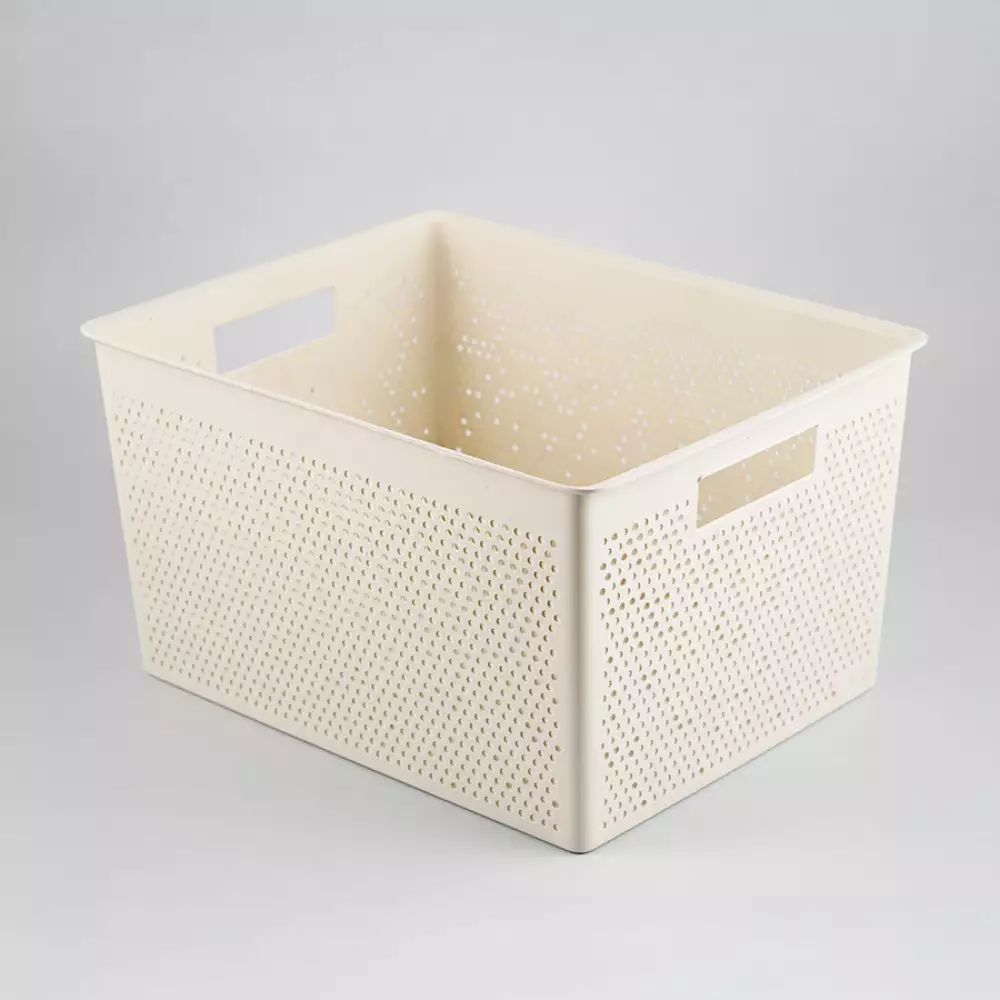 Canasta Tatay 30X22X39Cm Blanco Plastico 7013301