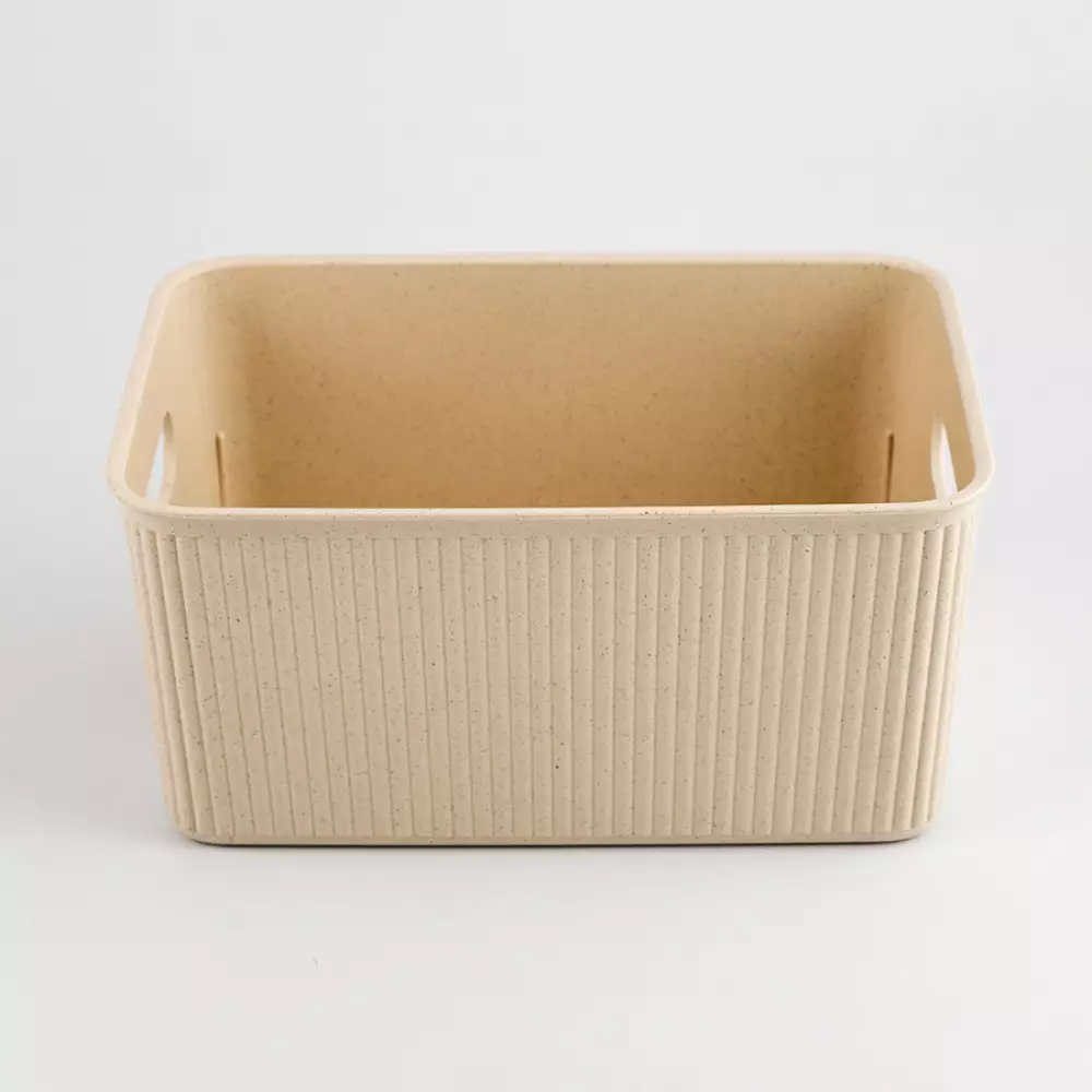 Canasta Tatay 7010238 18X13X27Cm Beige Plastico 18X13X27Cm