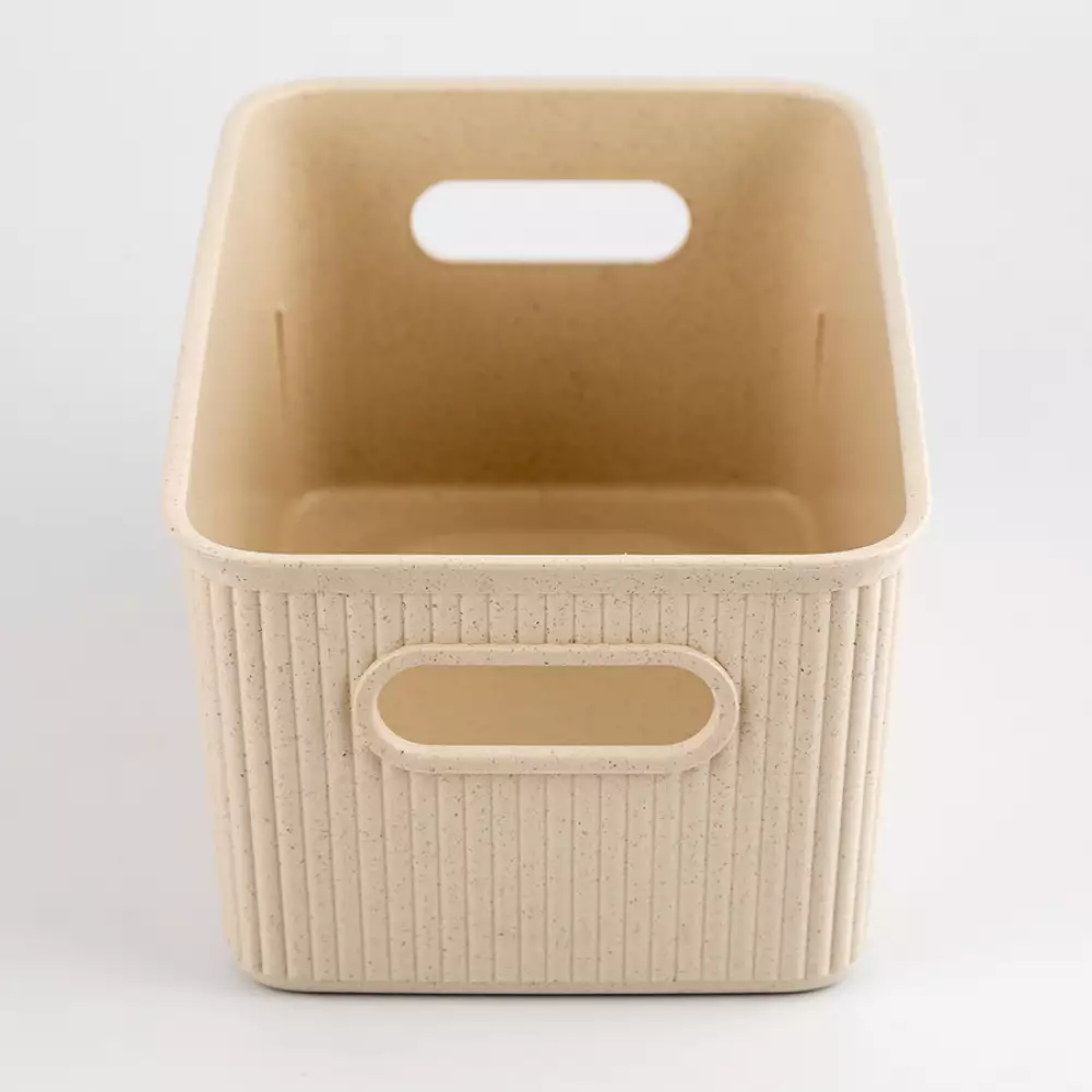 Canasta Tatay 7010238 18X13X27Cm Beige Plastico 18X13X27Cm