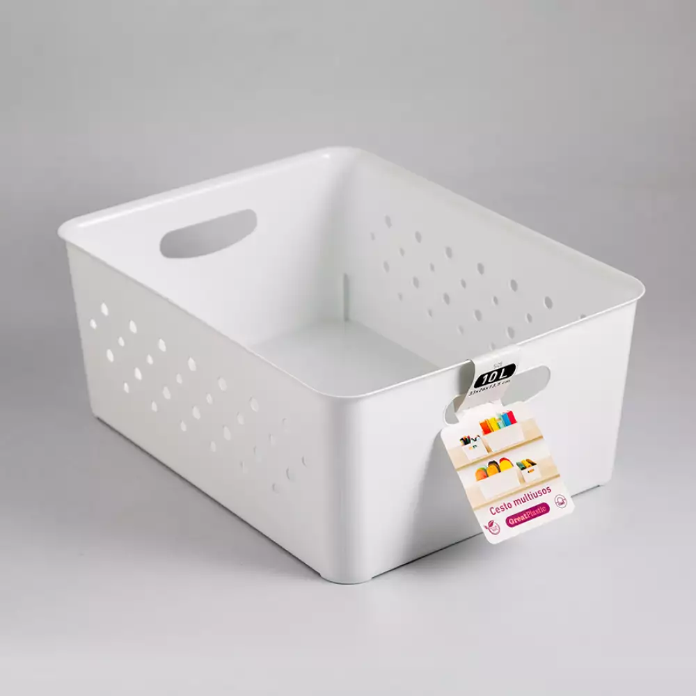 Canastas Great Plastic 52X70X52Cm 2 Ud