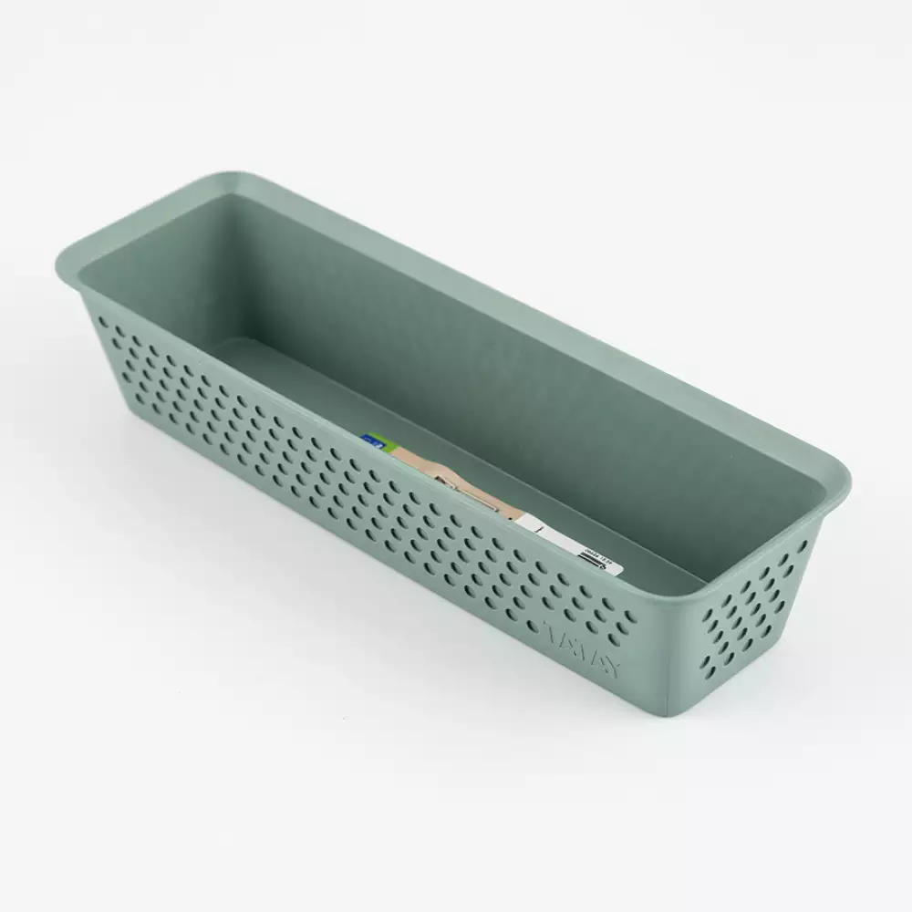 Canastilla Tatay 8X6X26Cm Verde Plastico 7013707