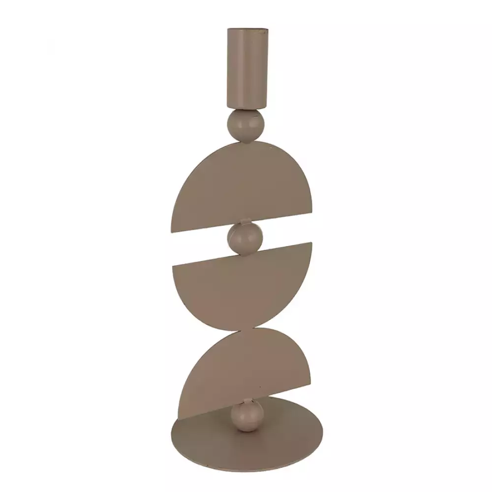 Candelabro mesa concepts Rose Blush 13x34,5x14cm beige hierro 454-