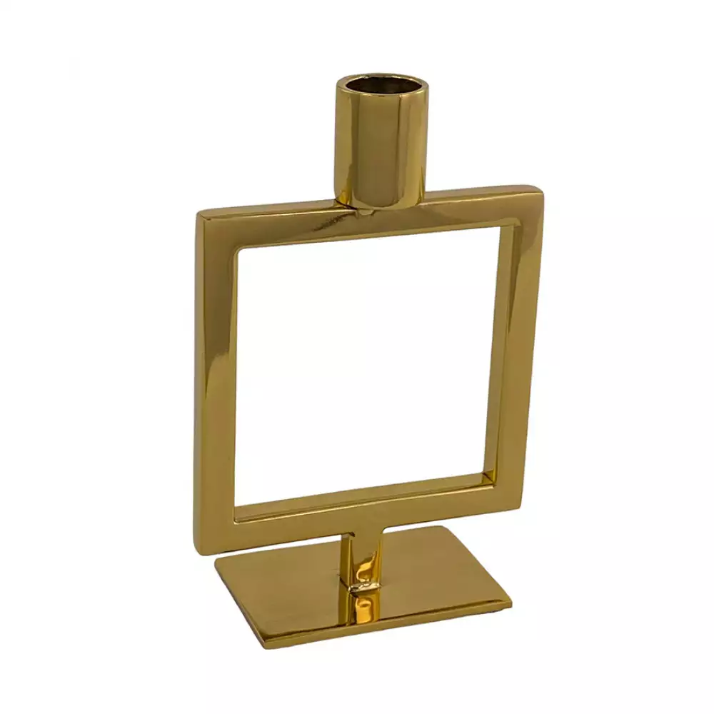 Candelabro Square Concepts Sweet Mocca 5X15X5Cm Dorado Acero 4