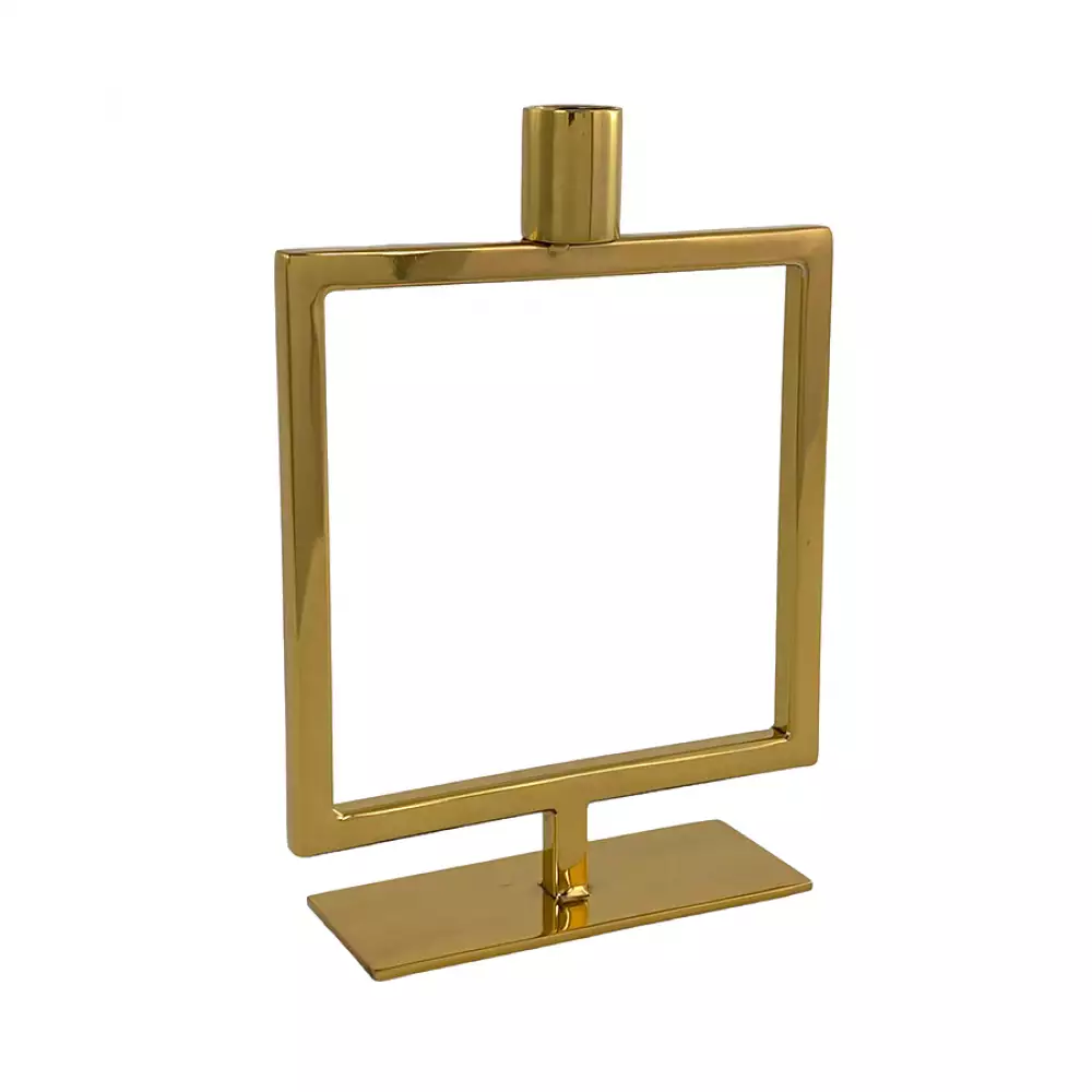 Candelabro Square Concepts Sweet Mocca 5X21X5Cm Marron Acero 4