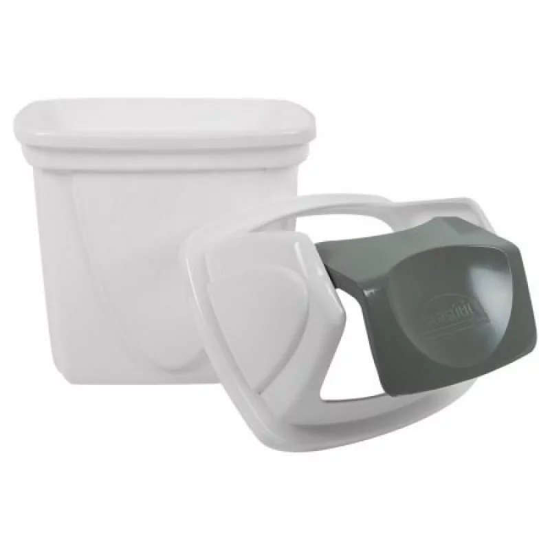 Caneca Plasutil Pequenio Blanco 6 Lt Plastico 3732