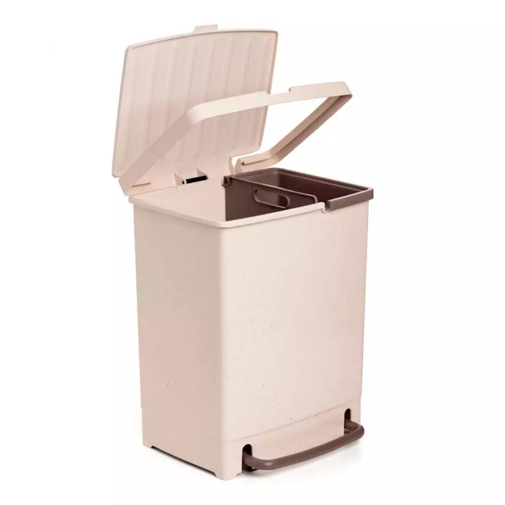 Caneca Tatay Mediano Beige 25 Lt Plastico 11016.38