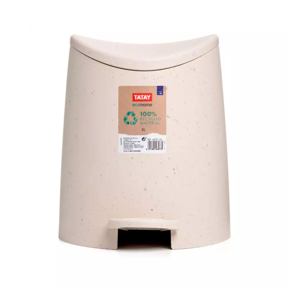 Caneca Tatay Pequeña Beige 3 Lt Plastico