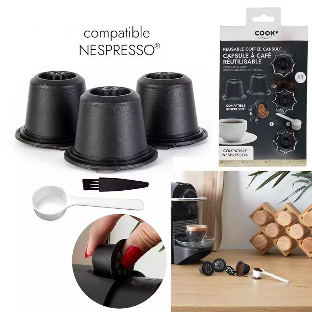 Capsulas Cook Concep Cook Concept Usables Para Nesspre T Setx3 Pl