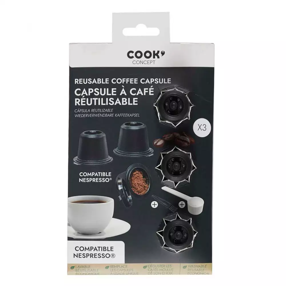 Capsulas Cook Concep Cook Concept Usables Para Nesspre T Setx3 Pl
