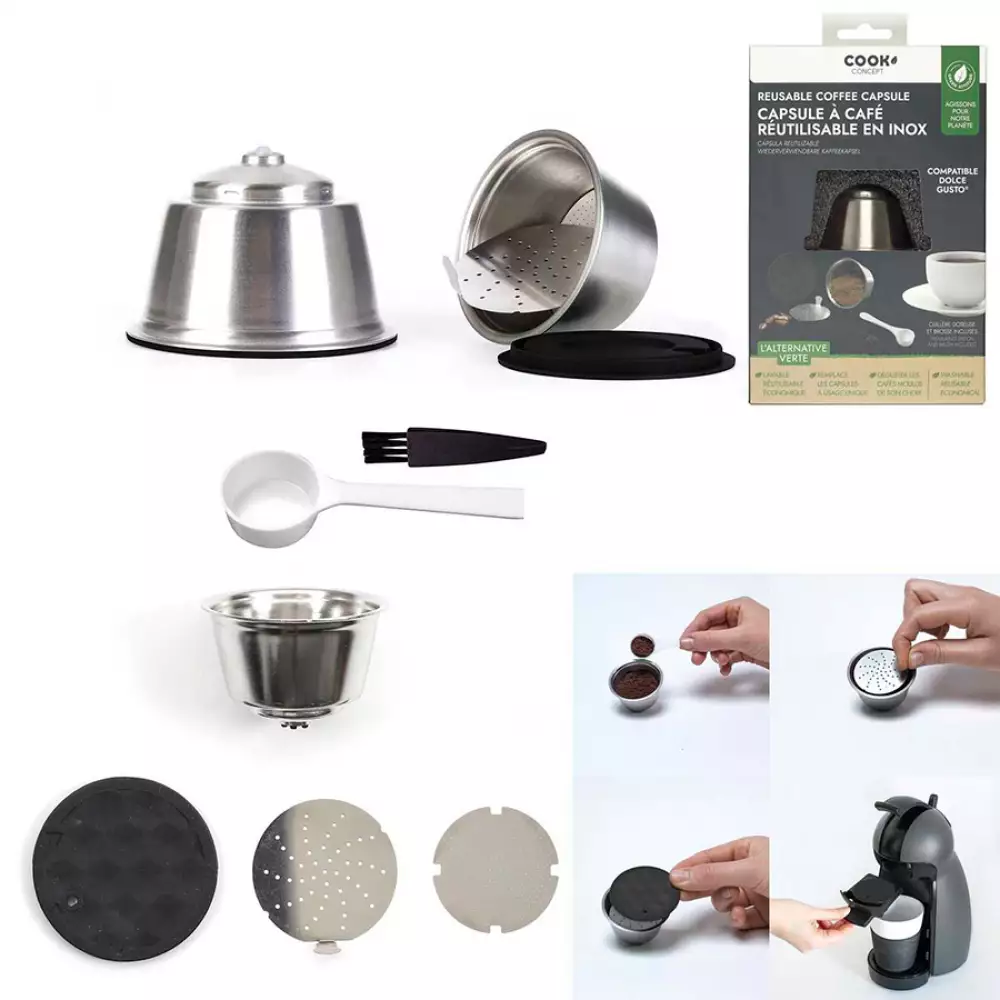 Capsulas Cook Concept Setx3 Metalicas Re