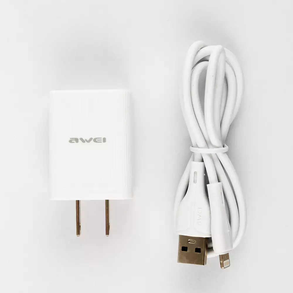 CARGADOR DUAL AWEI CARGA RAPIDA TIPO A 10 W C15L-US
