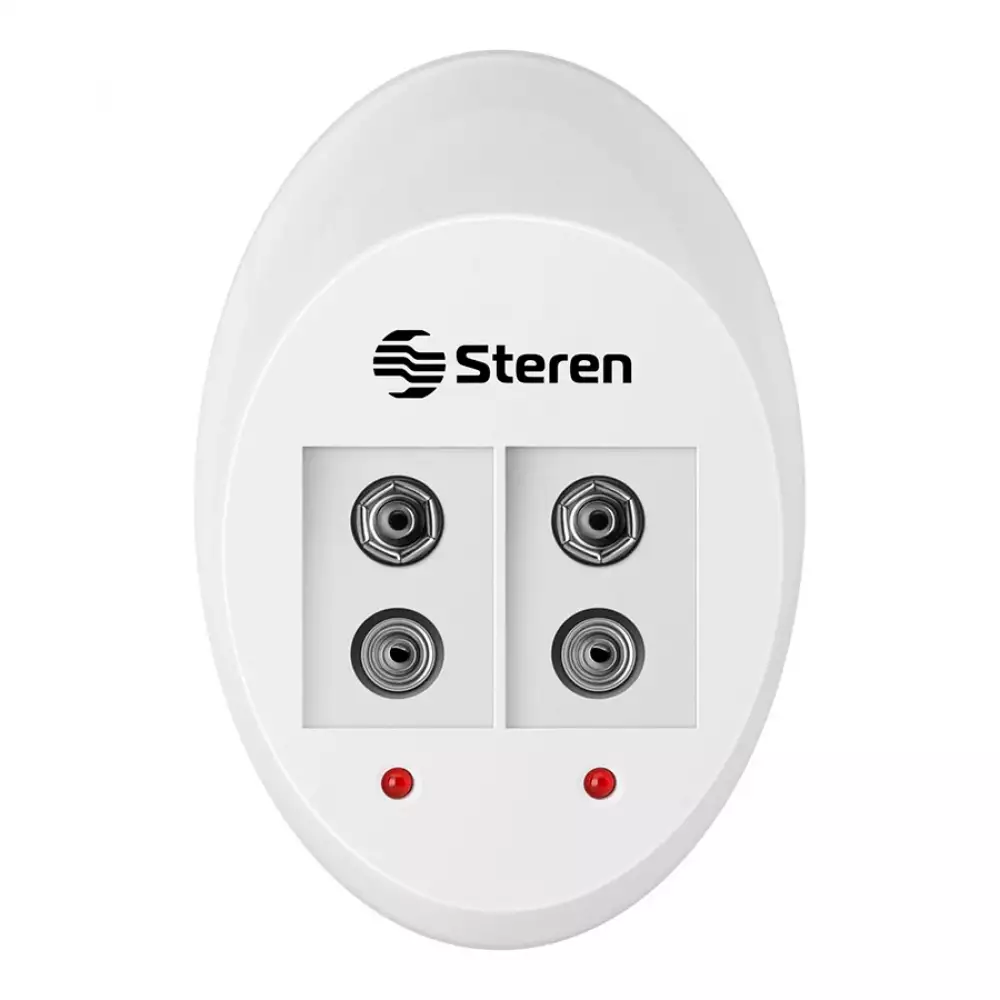 Cargador Steren Baterias Incluye 2 P  9 V