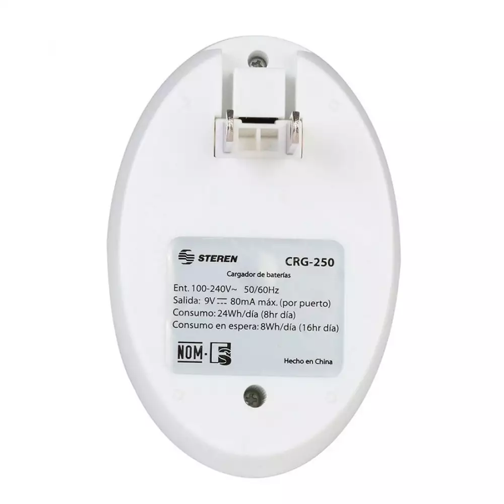 Cargador Steren Baterias Incluye 2 P  9 V