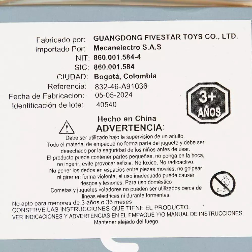 Carro Maypa Rompecabezas 12X7Cm Azul Plastico 1