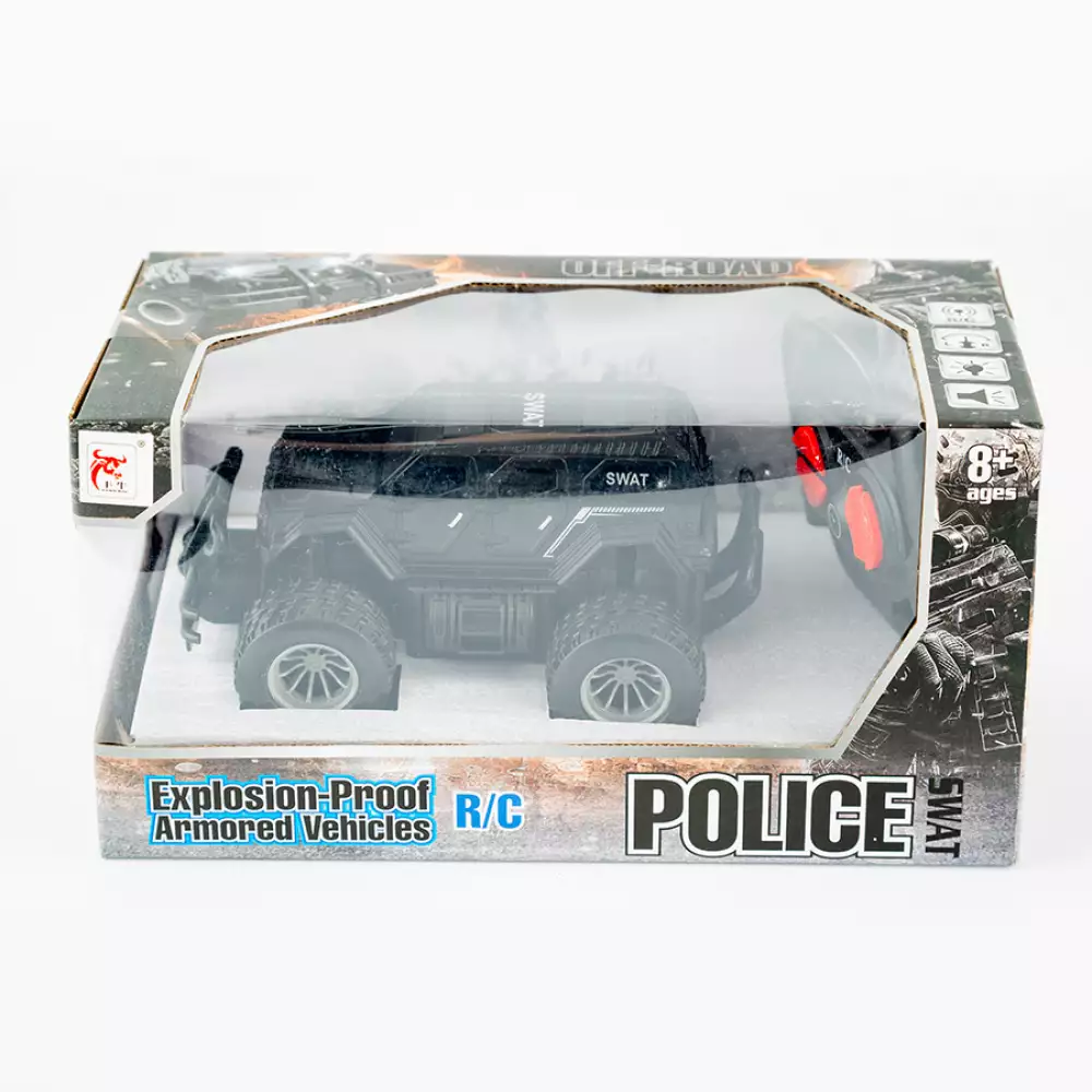 Carro Policìa Control remoto C/Luz 832-46-B125074