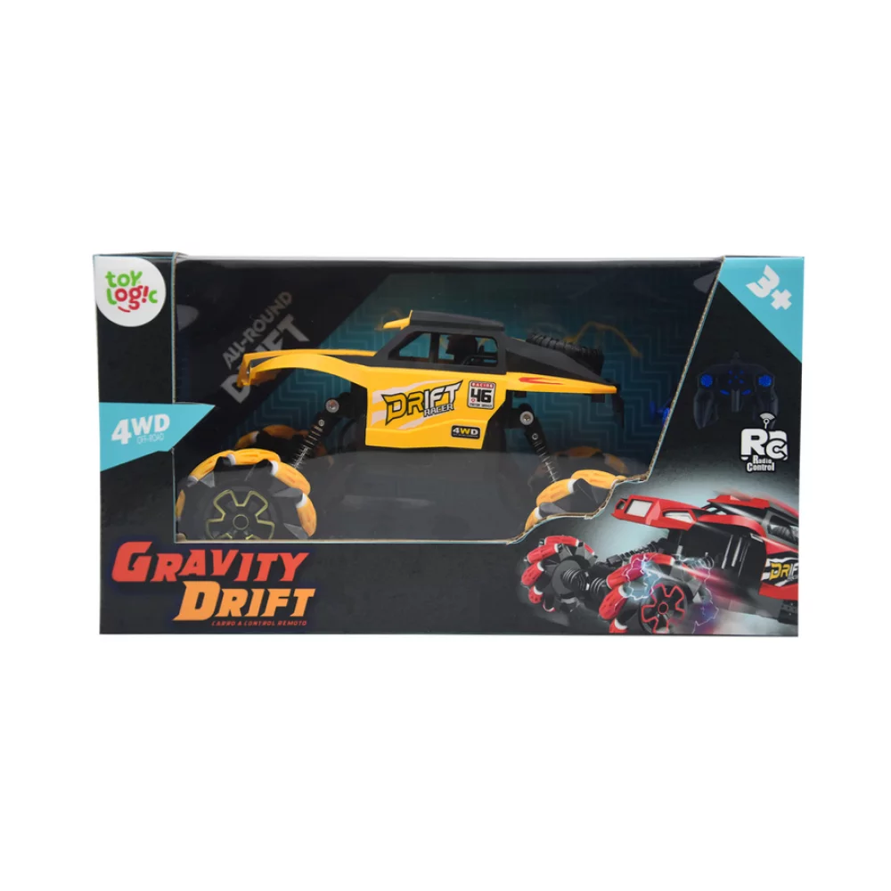 Carro R/C Toy Logic Skid Dancer Amarillo Bateria Recargable Toy-68