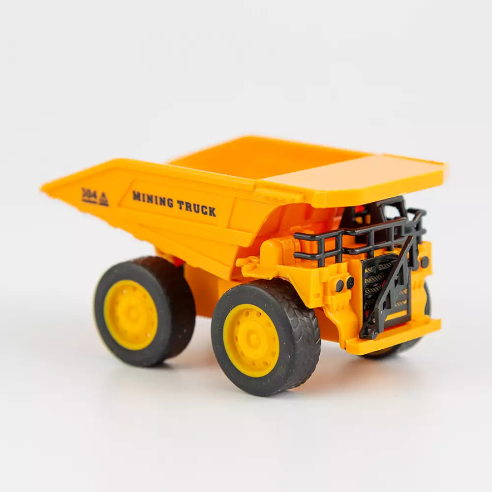 Carros Maypa Construccion 27X5Cm Amarillo 4 Ud Plastico