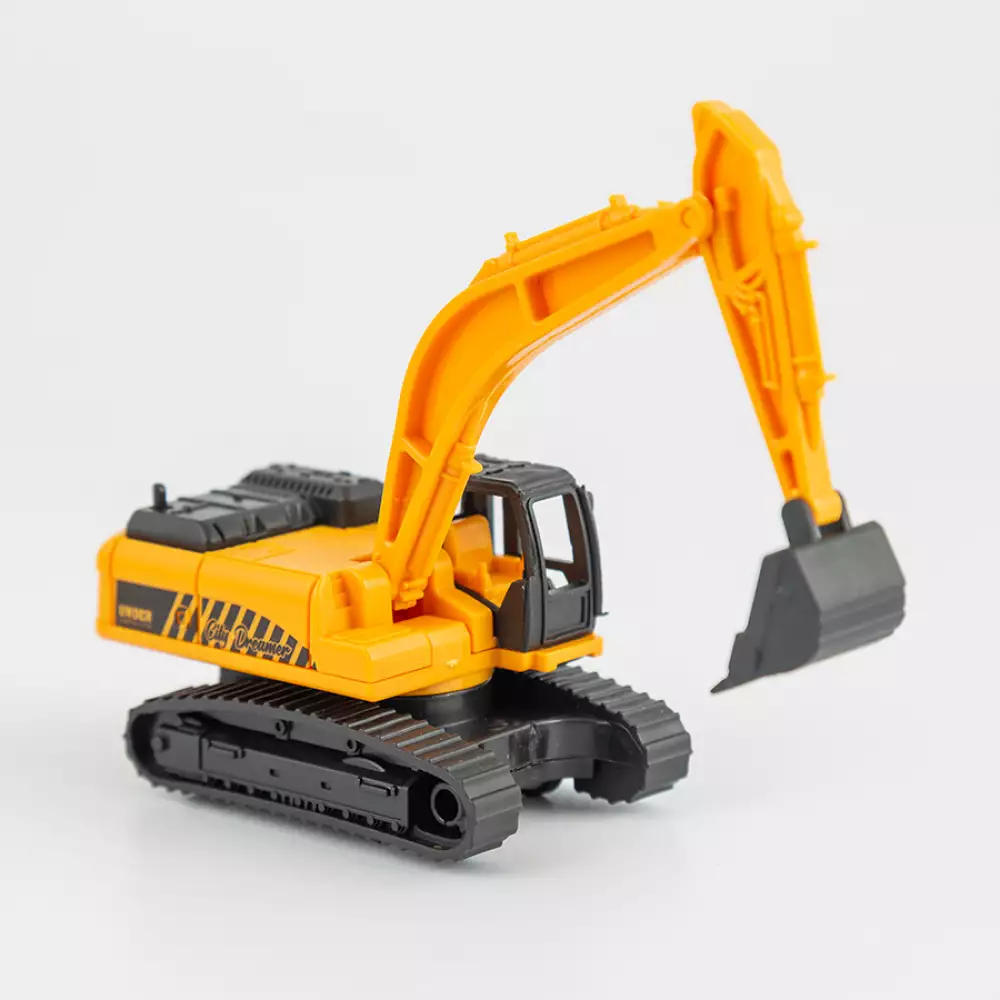 Carros Maypa Construccion 27X5Cm Amarillo 4 Ud Plastico