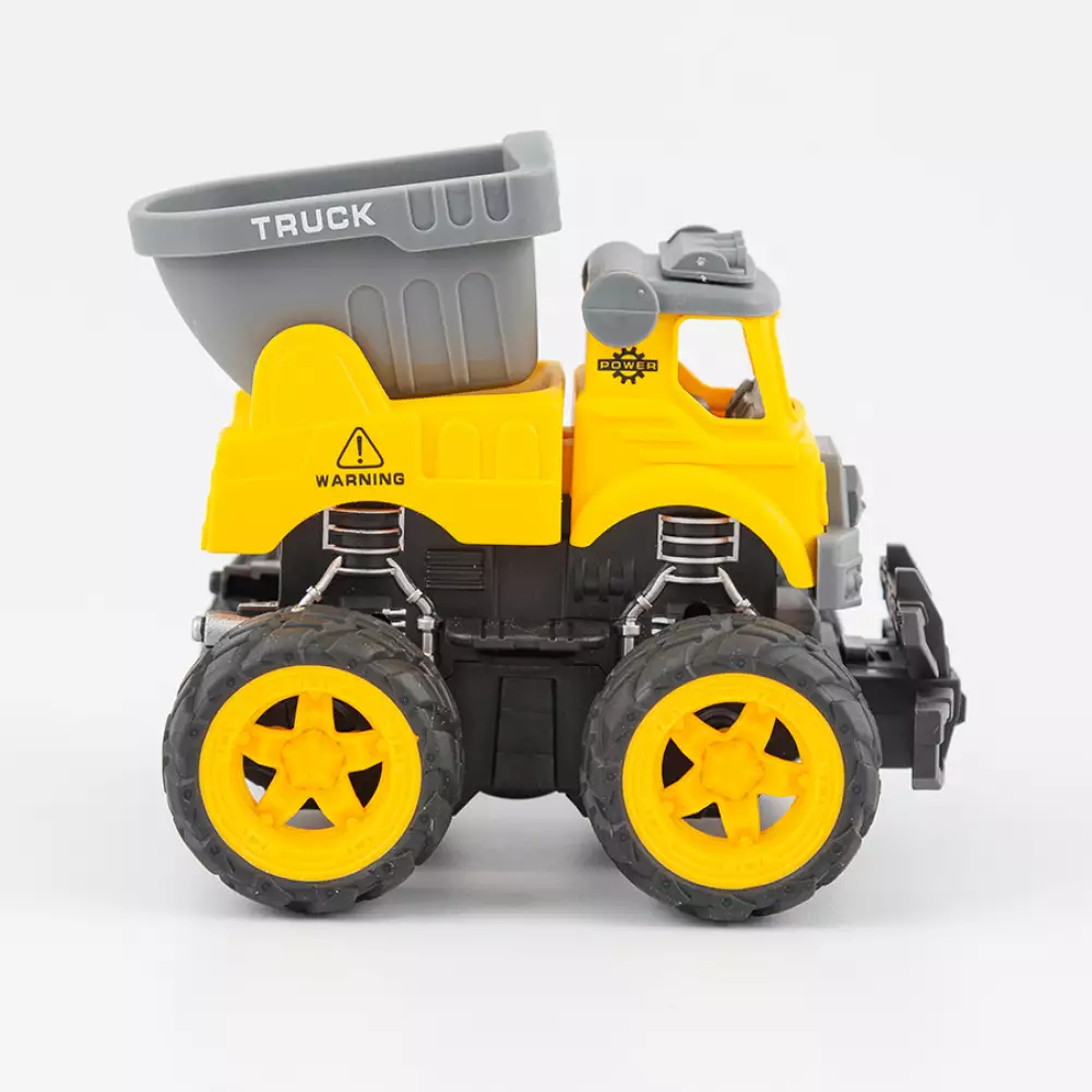 Carros Maypa Construccion 33X13Cm Amarillo 2 Ud Plastico