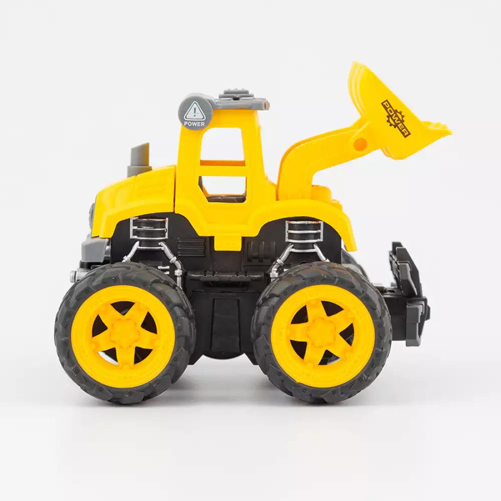 Carros Maypa Construccion 33X13Cm Amarillo 2 Ud Plastico