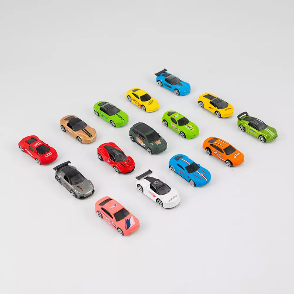 Carros Maypa Set 42X4Cm 15 Pz Plastico