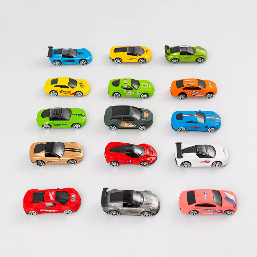 Carros Maypa Set 42X4Cm 15 Pz Plastico