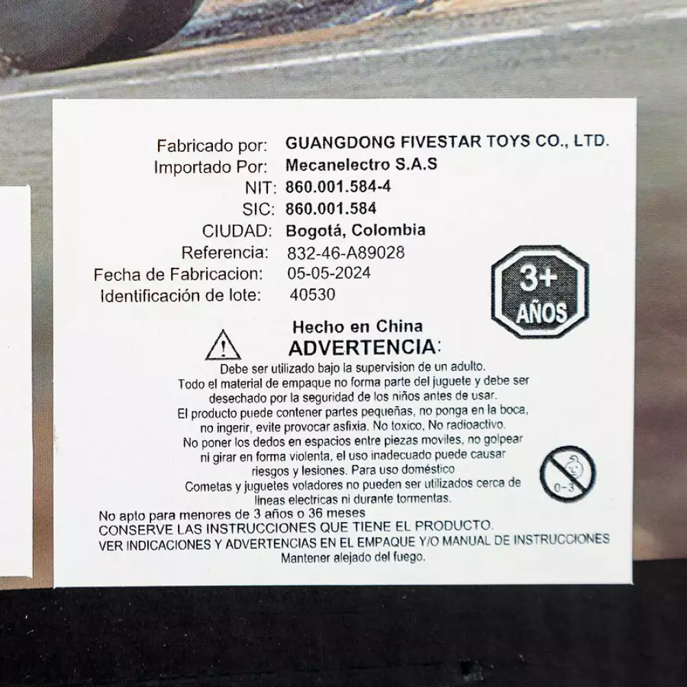 Carros Maypa Set 42X4Cm 15 Pz Plastico