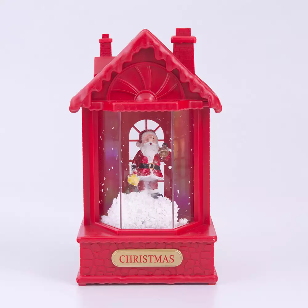 Casa Miro Christmas Con Luz 5X19Cm Rojo Plastico 831-D089-2502R