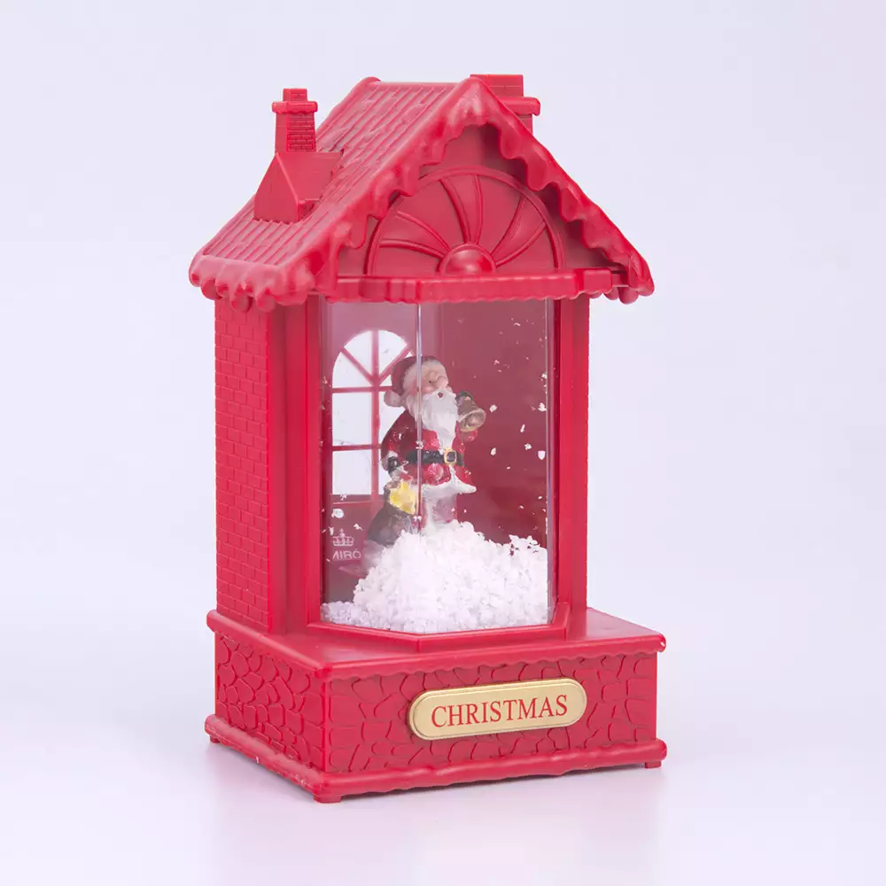 Casa Miro Christmas Con Luz 5X19Cm Rojo Plastico 831-D089-2502R