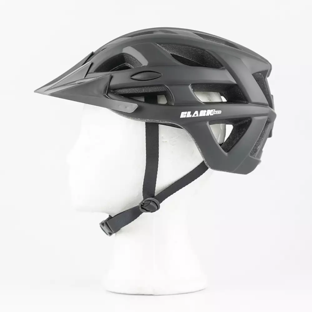 Casco Ciclismo Clark Talla L Negro 80% Poliester 20% Policarbo