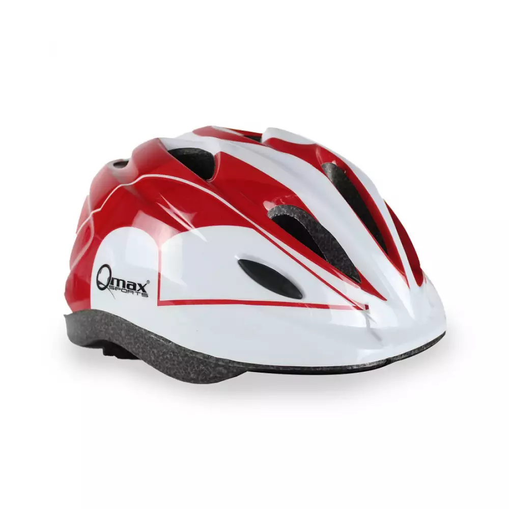 Casco infantil qmax rojo ommv12r