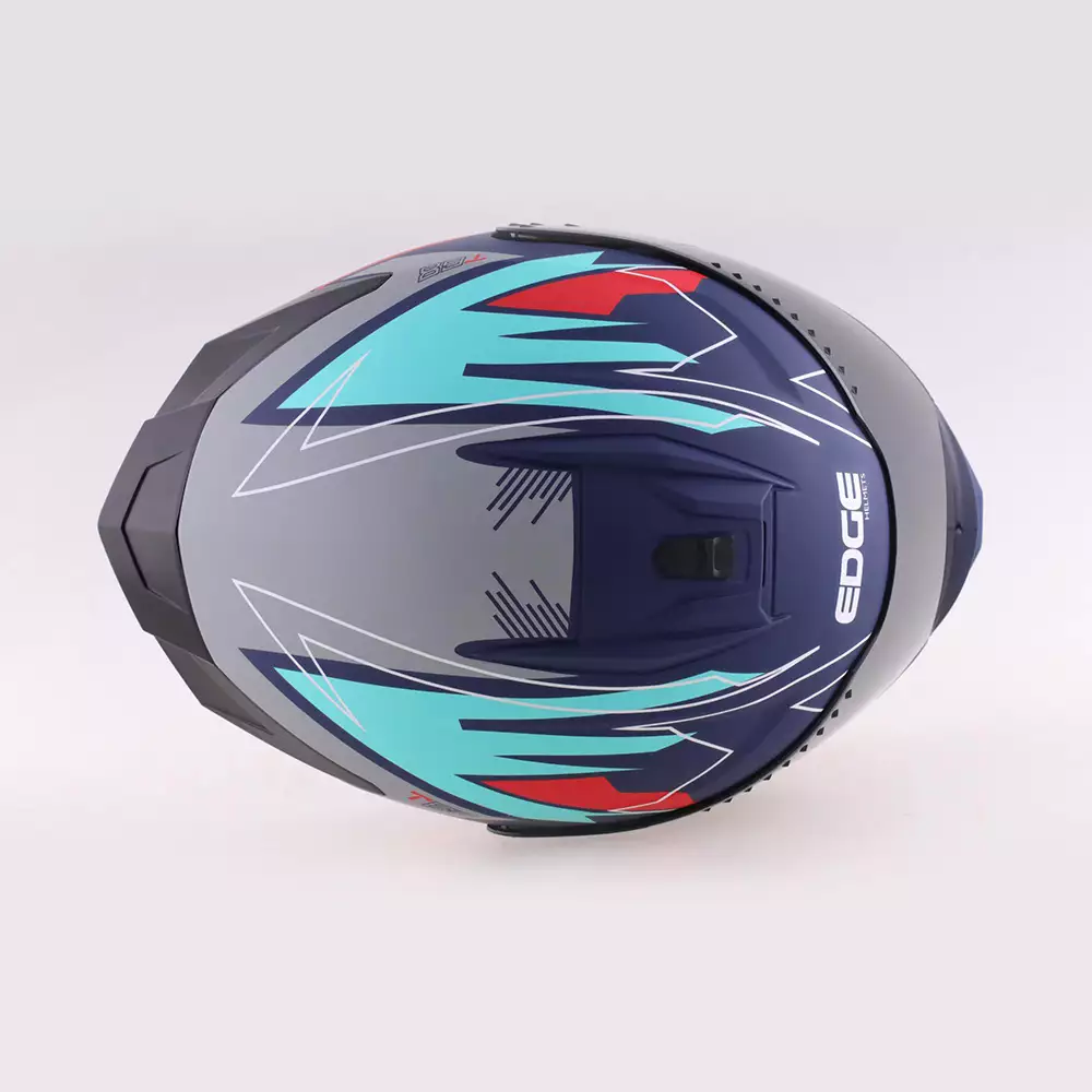 Casco Integral Edge Extreme Negro/Rojo M Eg-28.552.2.Dm - Home Sentry