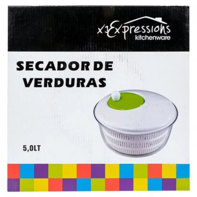 Centrifuga Expressions Blanco 5 Lt Plastico Yw-003