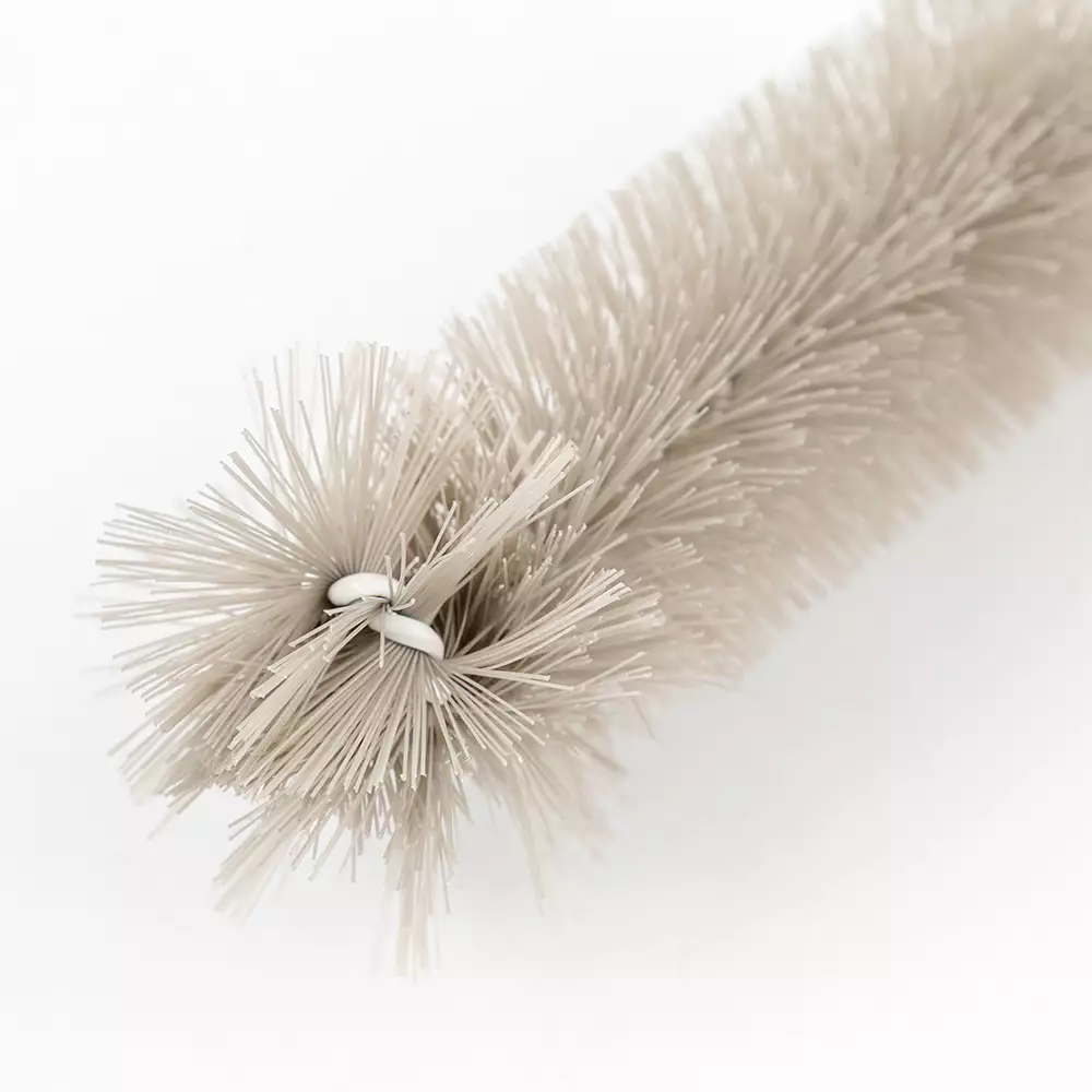 Cepillo Expressions Botella 37Cm Blanco Bambu Plastico 2321022