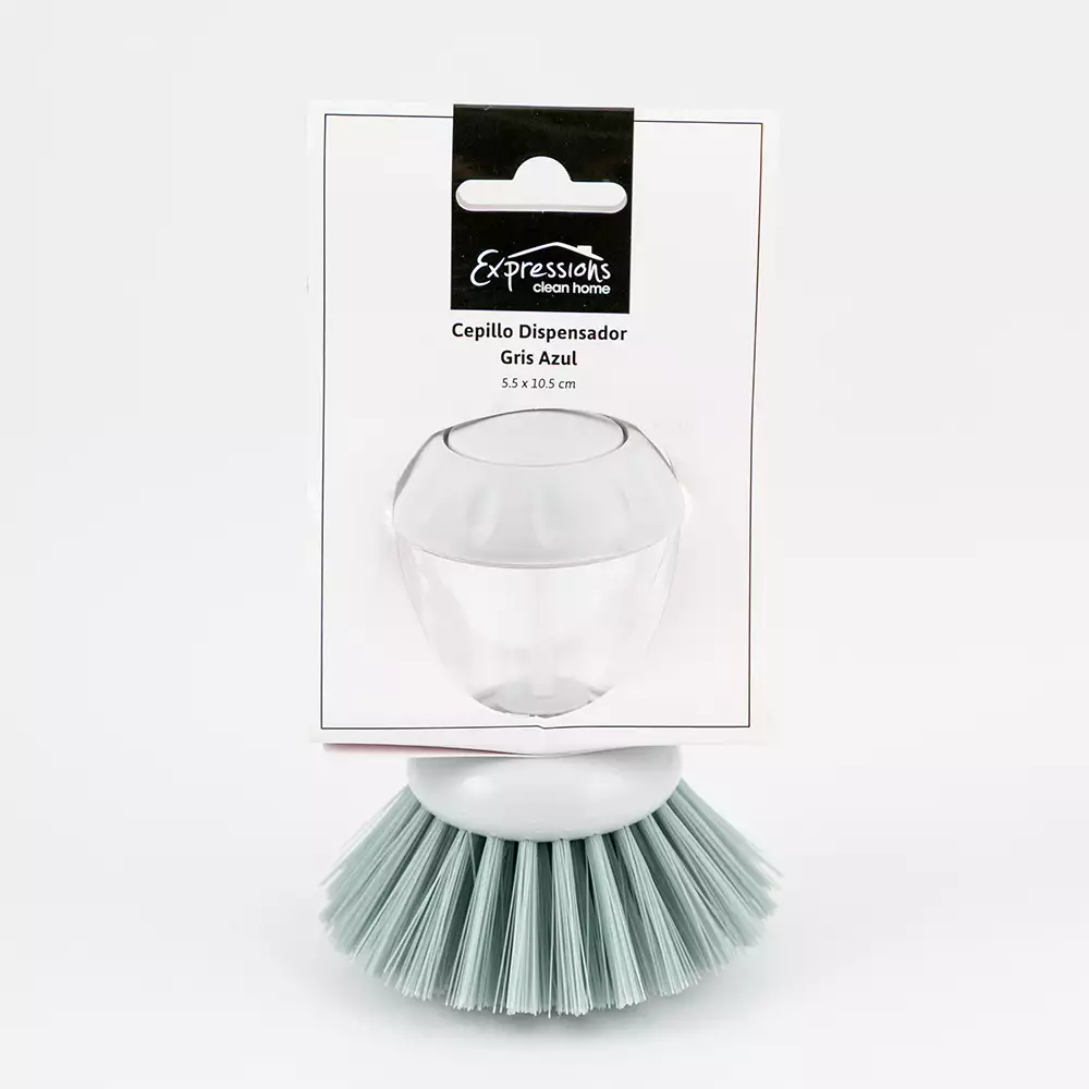 Cepillo Expressions Loza 5Cm Gris Plastico 70024-2