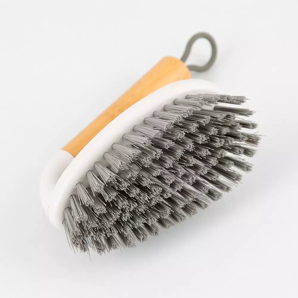 Cepillo Expressions Ropa 15Cm Blanco Bambu Plastico 2321018