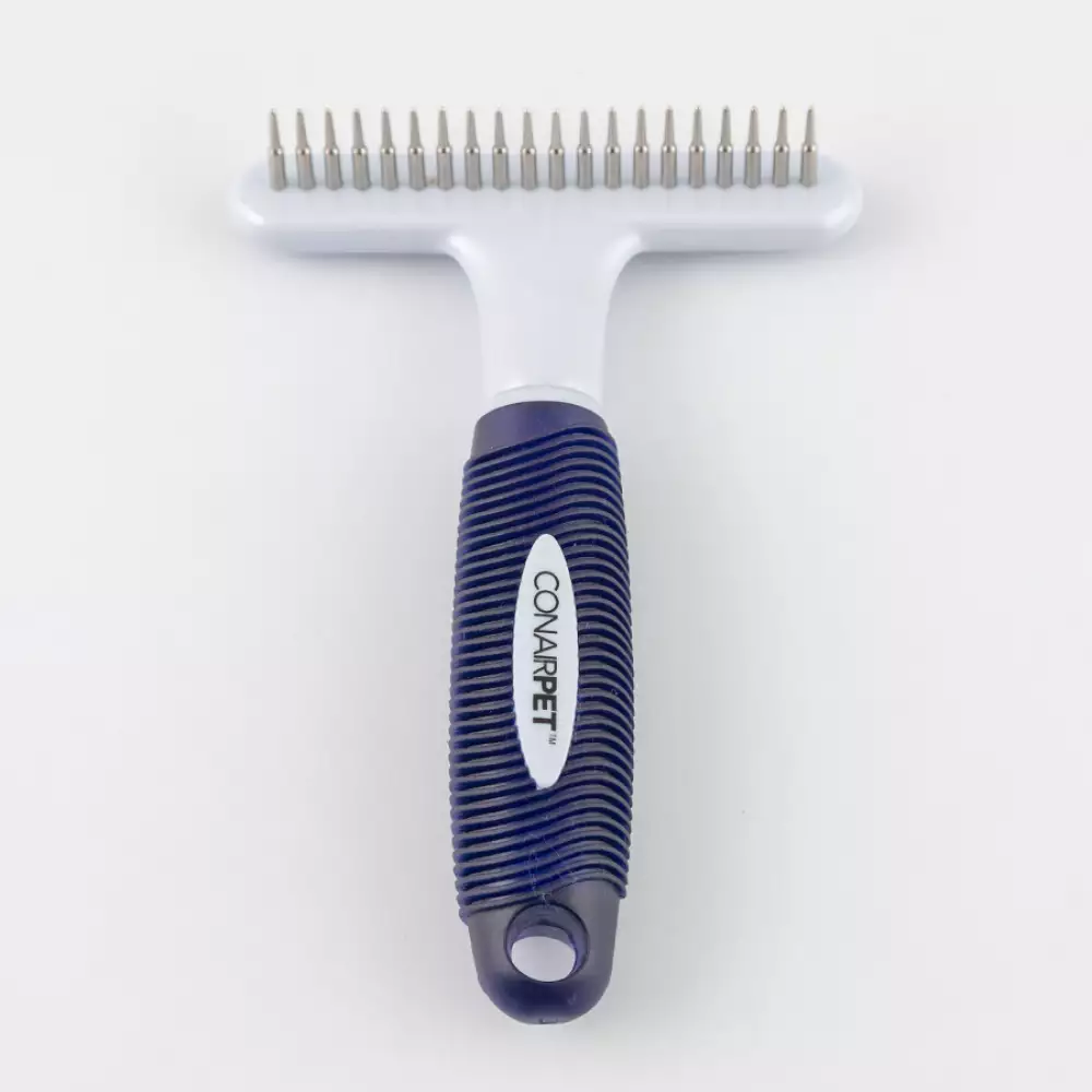 Cepillo Perro Conairpet Pelo Corto 17Cm Morado Plastico Cprm20