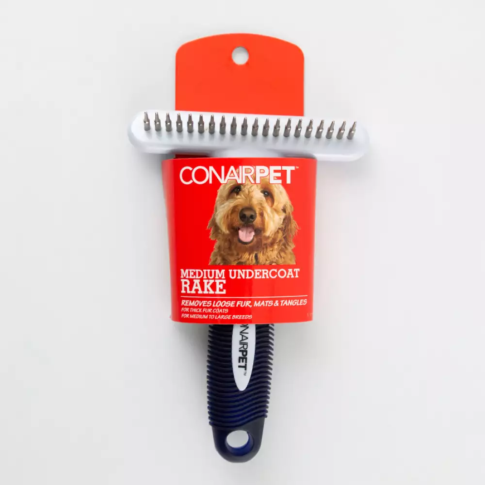 Cepillo Perro Conairpet Pelo Corto 17Cm Morado Plastico Cprm20