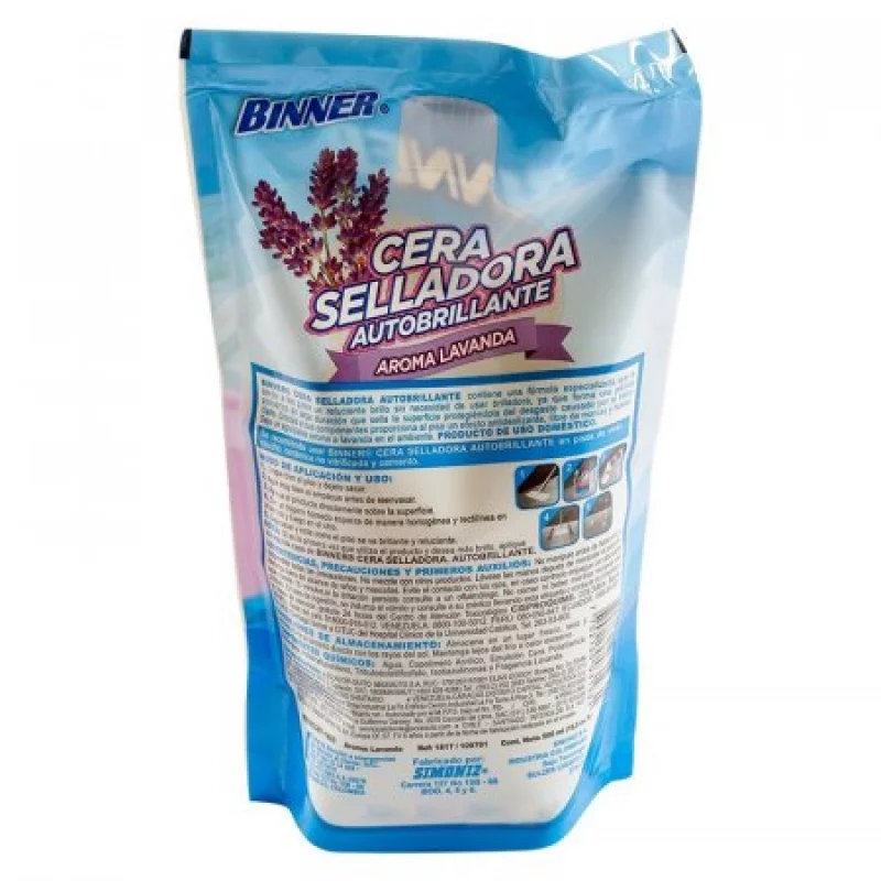 Cera Autobrillante Binner   500 Ml