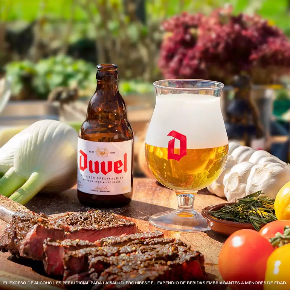 Cerveza Duvel Botella 330 Ml 014005