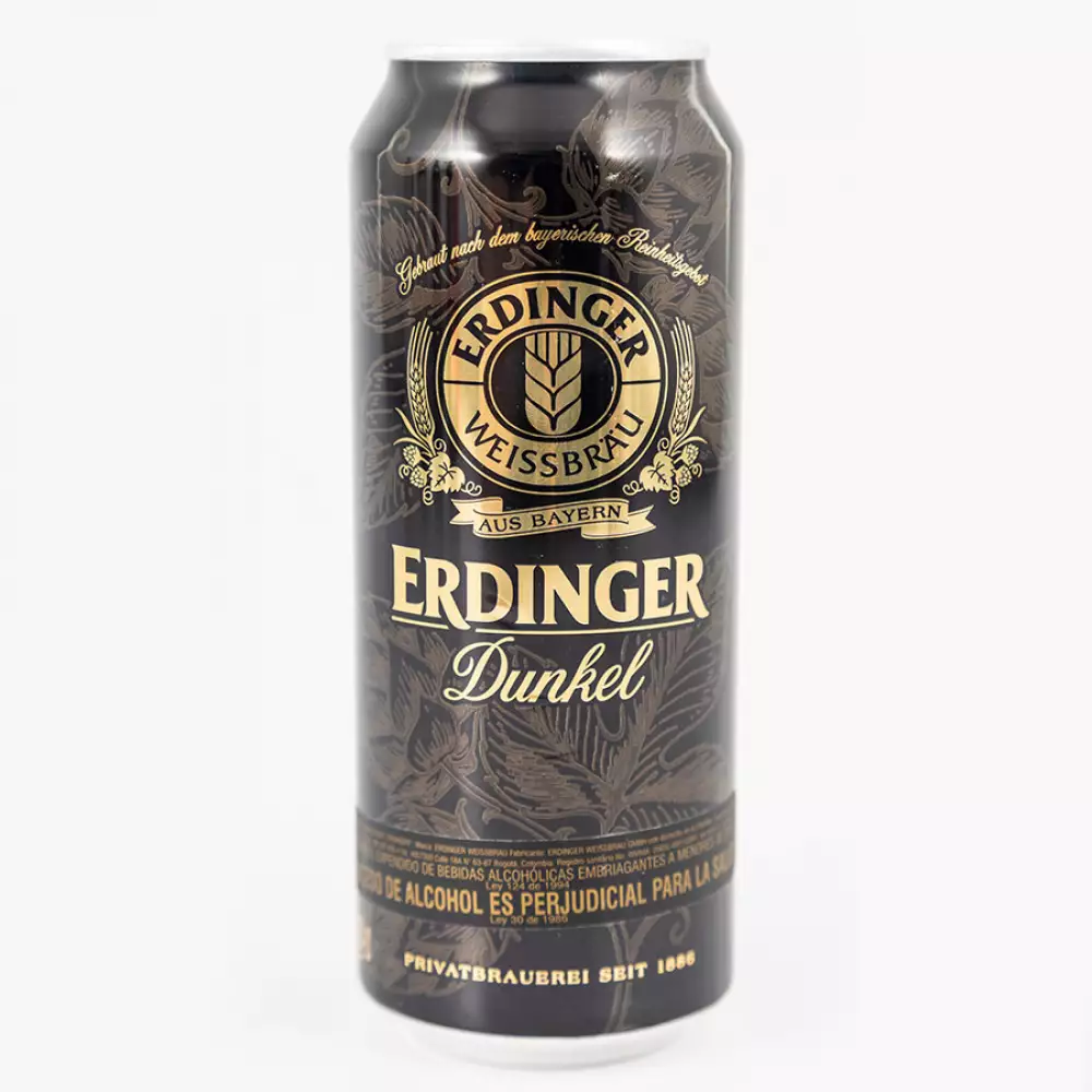 Cerveza Erdinger X 500Ml Dunkel Lata 3038