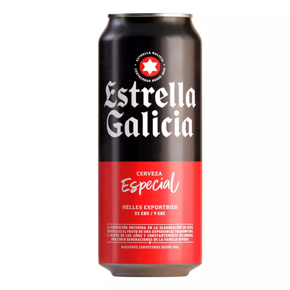 Cerveza Estrella Galicia 000010 X330Ml Lata