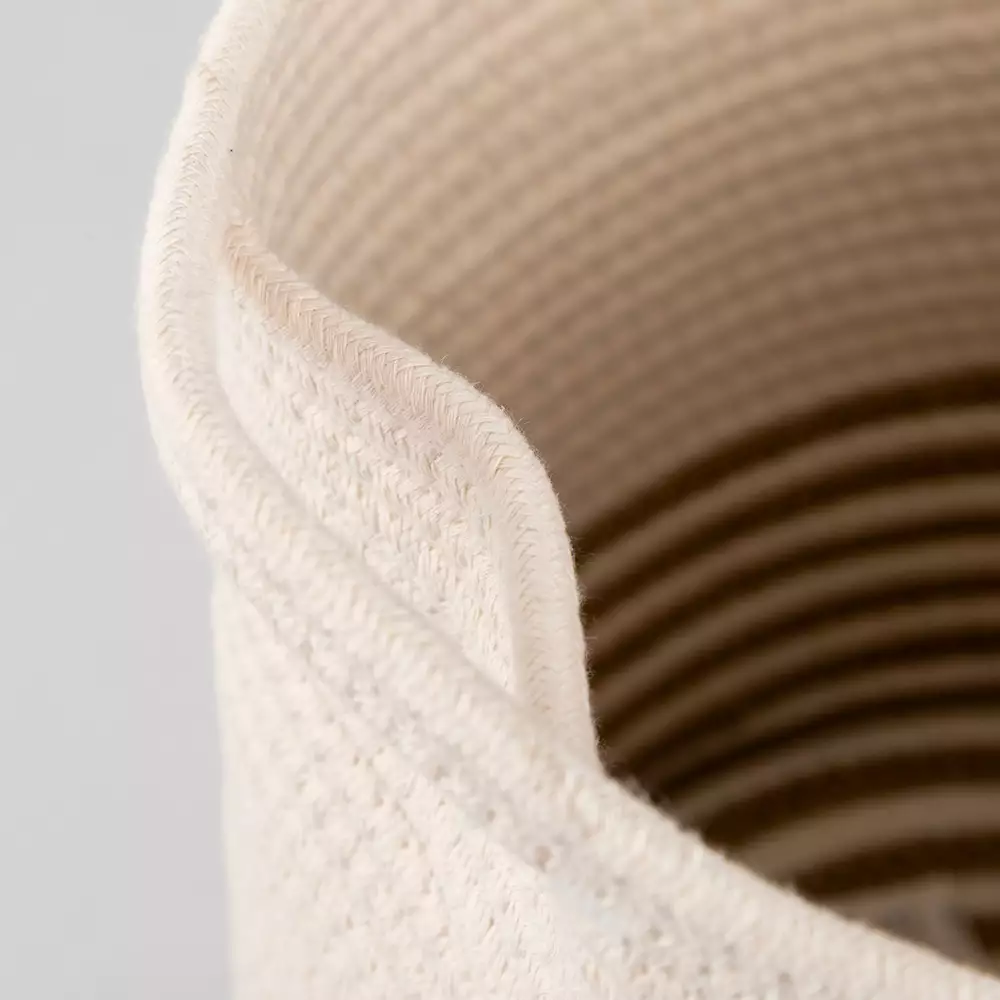 Cesta Decorativa Concepts Grande Monocromia 30X30X30Cm Natural 08