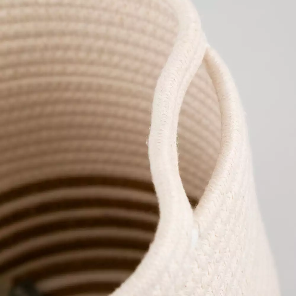 Cesta Decorativa Concepts Mediana Monocromia 24X24X24Cm Natural 0