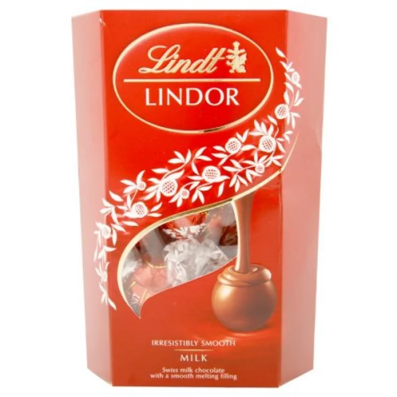 Chocolate Lindt Lindor Cornet Milk X 200 Gr Home Sentry 0168