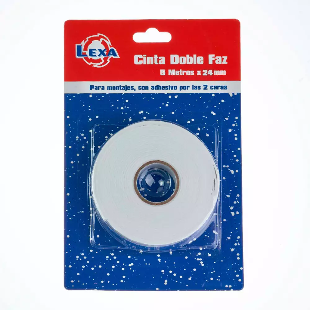 Cinta Doble Faz Lexa  24Mm 5 Mts 12566
